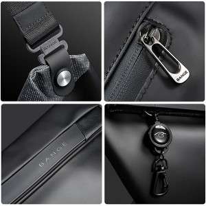 کیف قفسه سینه بنج مناسب برای آیپد 7.9 اینچ  Bange BG-7396 Men Waterproof Crossbody Chest Bag