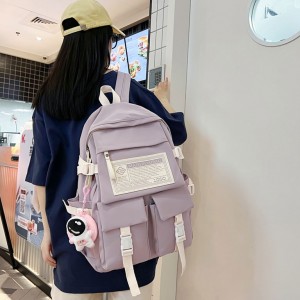 قیمت کوله پشتی با ظرفیت زیاد Schoolbags for school students large-capacity 4954