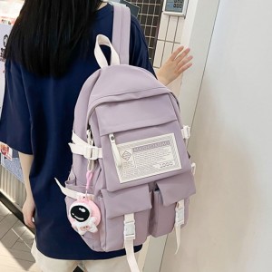 خرید کوله دانشجویی با ظرفیت زیاد Schoolbags for school students large-capacity 4954