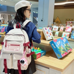 قیمت کوله پشتی با ظرفیت زیاد Schoolbags for school students large-capacity 4954