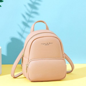 مینی کوله پشتی دخترانه و زنانه تائومیک میک Taomicmic D7089-E Faux Leather Lettering Mini Backpack