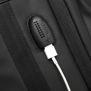 کوله پشتی لپ‌تاپ 17 اینچ ضدآب یواس‌بی دار پوسو  17 inch waterproof USB laptop backpack Poso PS-655