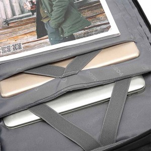 کوله پشتی لپ‌تاپ 17 اینچ ضدآب یواس‌بی دار پوسو  17 inch waterproof USB laptop backpack Poso PS-655