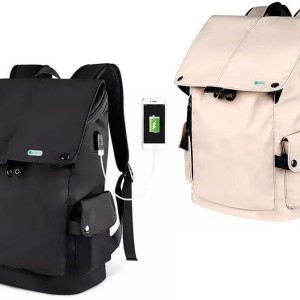 کوله پشتی لپ تاپ 15.6 اینچ ضدآب دارای درگاه دو اس بی کوتتسی Coteetci versatile Backpack 14017- WH