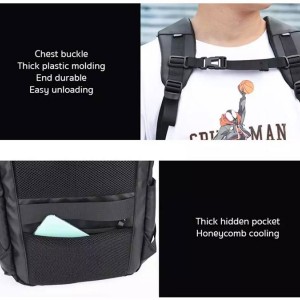 خرید کوله پشتی لپ تاپ ضدآب دارای درگاه دو اس بی کوتتسی Coteetci Business Backpack 14001-BK