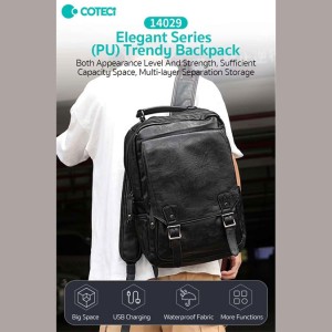 خرید بهترین کوله پشتی ضدآب کوتتسی Coteetci Elegant series Trendy Backpack 14029-BK