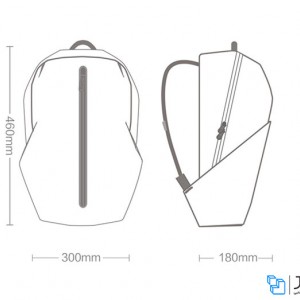 کیف چهار فصل شیائومی Xiaomi Mijia 90 Minutes All Weather Bag