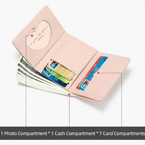 کیف پول کوتاه سه تاشو کارتونی