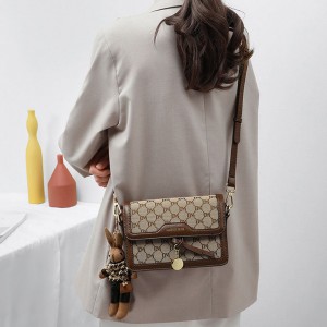 کیف دوشی و کراس بادی زنانه women's shoulder bag 2023 new fashion crossbody bag small square 5813