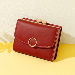 فروش کیف پول کوتاه زنانه تائومیک میک TAOMICMIC Y8958 women's diamond short style trifold wallet
