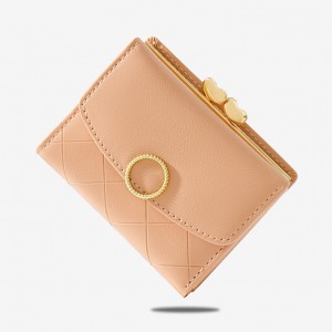 خرید کیف پول کوتاه زنانه تائومیک میک TAOMICMIC Y8958 women's diamond short style trifold wallet