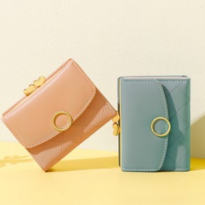خرید کیف پول کوتاه زنانه تائومیک میک TAOMICMIC Y8958 women's diamond short style trifold wallet