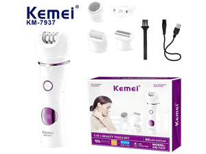 اپیلاتور 5 کاره شارژی کمی KM-7937