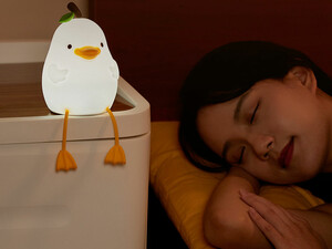 چراغ شب فانتزی رومیزی شارژی رانمِی Runmei Xiaoyali Intelligent Voice Silicone Lamp YL818
