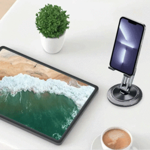 هولدر گوشی موبایل و تبلت رومیزی با چرخش 360 درجه پرودو PD-ACPS360-GY