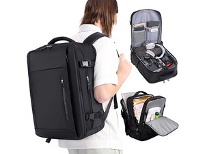 کوله پشتی لپ تاپ 15.6 اینچ سفری یو اس بی دار بنج اصل BANGE BG-1801 Waterproof Multifunctional Laptop Backpack