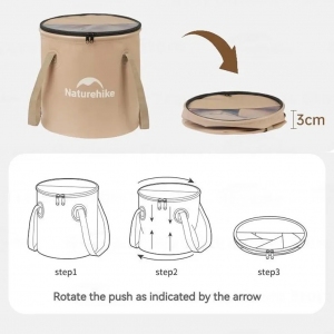 سطل آب سفری  مدل  Naturehike  CNK2350CF010 نیچرهایک