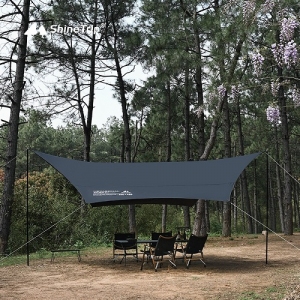 سایبان(تارپ) Shine Trip A462 silver coated Hexagon 5*4.2m شاین تریپ