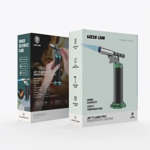فندک اتمی ضد باد Green Lion JetFlame pro 4134 گرین لاین