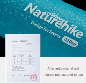 قمقمه سیلیکونی Naturehike NH17S028-B 420ML نیچرهایک