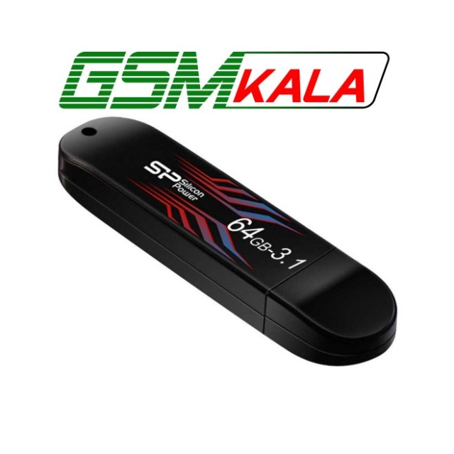 فلش ۶۴ گیگ Silicon Power Blaze B10 USB3.1