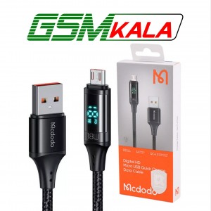 کابل میکرو یو اس بی فست شارژ Mcdodo CA-107 3A QC4.0 1.2m
