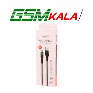 کابل میکرو یو اس بی فست شارژ Yesido CA121M 2A 1m