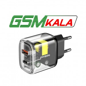 شارژر دیواری 20 وات پرودو PD-T20WACEU QC3.0 PD 3A