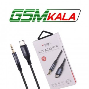 کابل تبدیل Type-C به AUX یسیدو YAU36 طول 1 متر