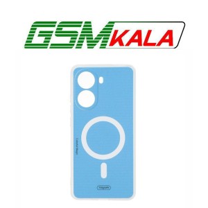 قاب Colorful Magic طرح مگ سیف محافظ لنزدار Xiaomi Poco X7 Pro - آبی