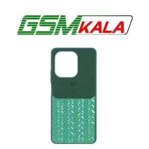 قاب دو تکه سوزنی حصیری شاین Xiaomi Redmi Note 13 4G - سبز