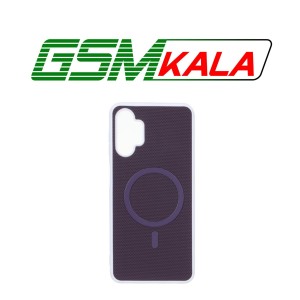 قاب سوزنی طرح مگ سیف Magnet فلزی Samsung Galaxy A13 4G / A13 5G / A04s / M13 4G / M23 / F13 - بنفش