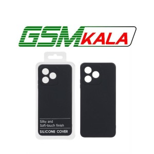 قاب نیو سیلیکون محافظ لنزدار RFF مدل Realme C53 / C51 / Note 50 - مشکی (پک دار)