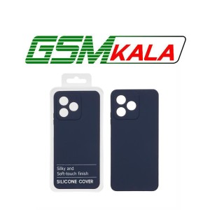 قاب نیو سیلیکون محافظ لنزدار RFF مدل Realme C53 / C51 / Note 50 - سرمه ای (پک دار)