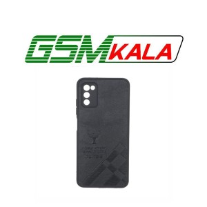 قاب طرح چرم گوزنی Pal Prime مدل Samsung Galaxy A03s / A02s - مشکی
