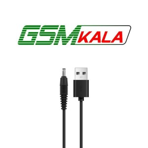 کابل شارژ نوکیا سوزنی درشت - مشکی - DST (گارانتی شش ماهه)