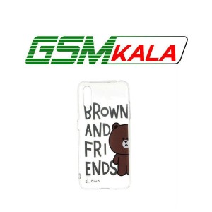 قاب پشت سخت شفاف طرح دار Samsung Galaxy A01 / M01 - طرح 302