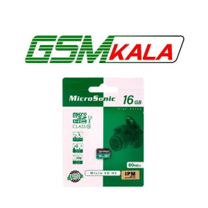 رم میکرو 16 گیگ میکروسونیک MicroSonic 533X U1 C10 80MB/s