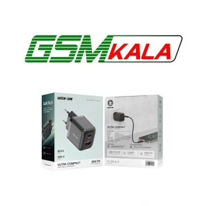 شارژر دیواری 20 وات گرین لاین Ultra Compact GL-WC31 GaN QC3.0 PD 3A