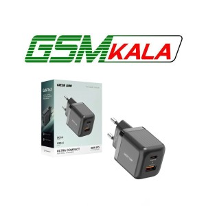 شارژر دیواری 20 وات گرین لاین Ultra Compact GL-WC31 GaN QC3.0 PD 3A