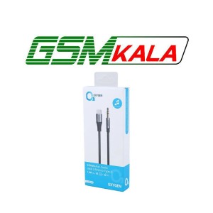 کابل تبدیل Type-C به AUX اکسیژن AUX-06 طول 1 متر