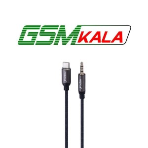 کابل تبدیل Type-C به AUX هیسکا W50 طول 1 متر