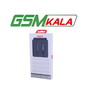 کابل تبدیل Type-C به AUX هیسکا W50 طول 1 متر