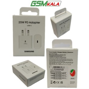 آداپتور شارژ اصلی , شرکتی سامسونگ - Samsung 25W USB-C Power Adapter