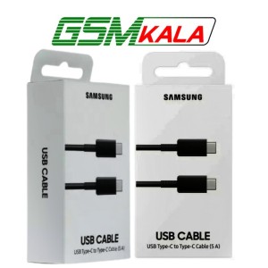 کابل شارژ سامسونگ type-c s22 به type-c