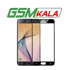 گلس تمام چسب Samsung  j7 2015