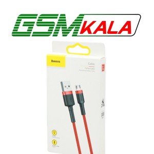 کابل میکرو یو اس بی Baseus Cafule CAMKLF-B 2.4A 1m