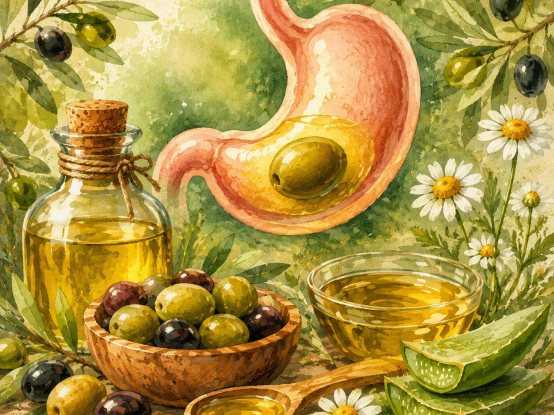 خواص زیتون و روغن زیتون برای معده و در دوران بارداری