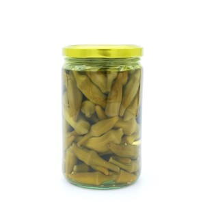 ترشی بامیه شیشه ای