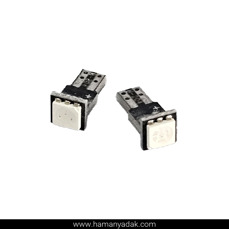 لامپ SMD آریایی سوزنی پشت آمپر قرمز برند AG